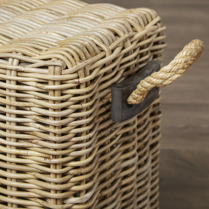 Sand & Stable Kent 3 Piece Wicker Trunk Set & Reviews Wayfair